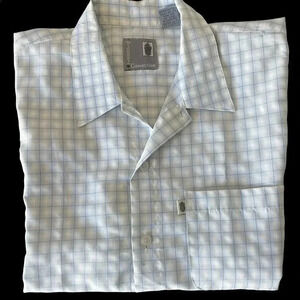 Pineapple Connection Plaid Button Down Shirt